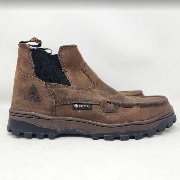 Men's 11 Rocky Outback Twin Gore-Tex waterproof slip on hiker bootRKS0310